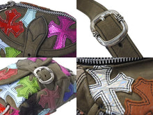 Load image into Gallery viewer, CHROME HEARTS クロムハーツ SNAT PACK MINI MULTI スナットパックミニ マルチクロスパッチ ボディーバッグ 美品 中古 4c074472