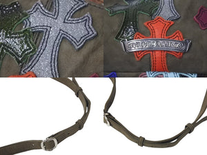 CHROME HEARTS クロムハーツ SNAT PACK MINI MULTI スナットパックミニ マルチクロスパッチ ボディーバッグ 美品 中古 4c074472