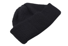 Load image into Gallery viewer, CHANEL シャネル Cashmere Knit カシミヤ ビーニー ブラック ニットキャップ 新タグ ココマーク 美品 中古 4c074474