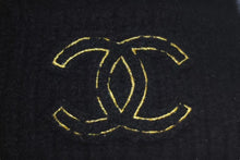 Load image into Gallery viewer, CHANEL シャネル Cashmere Knit カシミヤ ビーニー ブラック ニットキャップ 新タグ ココマーク 美品 中古 4c074474