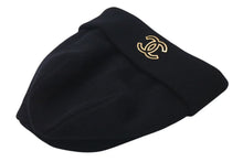 Load image into Gallery viewer, 未使用 CHANEL シャネル Cashmere Knit Beanie カシミヤニットビーニー ココマーク ブラック 0番台 中古 4c074475