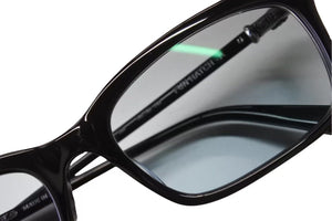 CHROME HEARTS クロムハーツ FUN HATCH-A サングラス サイズ54□18-148 ブルーレンズ シルバー ブラック925 美品 中古 4c074483 