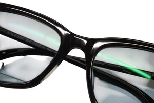 CHROME HEARTS クロムハーツ FUN HATCH-A サングラス サイズ54□18-148 ブルーレンズ シルバー ブラック925 美品 中古 4c074483 