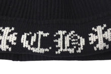 Load image into Gallery viewer, 新品同様 CHROME HEARTS クロムハーツ ビーニー ニットキャップ BIG DADDY ビッグ ダディ カシミア ブラック ワンサイズ 中古 4c074491