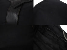 画像をギャラリービューアに読み込む, クロムハーツ Chrome Hearts Duffle Gym ダッフルジムバッグ ボストンバッグ ナイロン レザー ブラック シルバー金具 美品 中古 4c074498 
