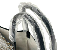 Load image into Gallery viewer, 新品未使用 GOYARD ゴヤール サンルイPM バッグ トートバッグ STLOUIPMLTY09CL09P PVC レザー ヘリンボーン ブラック 中古 4c074499