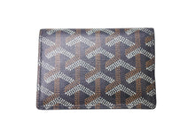 Load image into Gallery viewer, 極美品 GOYARD ゴヤール マルゼルブ カードケース ブラウン ブラック PVC レザー MALESHPMLTY01CL01X 中古 4c074501