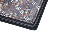 Load image into Gallery viewer, 極美品 GOYARD ゴヤール マルゼルブ カードケース ブラウン ブラック PVC レザー MALESHPMLTY01CL01X 中古 4c074501