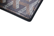 Load image into Gallery viewer, 極美品 GOYARD ゴヤール マルゼルブ カードケース ブラウン ブラック PVC レザー MALESHPMLTY01CL01X 中古 4c074501