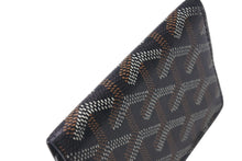 Load image into Gallery viewer, 極美品 GOYARD ゴヤール マルゼルブ カードケース ブラウン ブラック PVC レザー MALESHPMLTY01CL01X 中古 4c074501