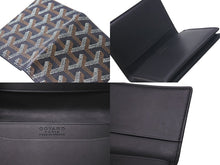 Load image into Gallery viewer, 極美品 GOYARD ゴヤール マルゼルブ カードケース ブラウン ブラック PVC レザー MALESHPMLTY01CL01X 中古 4c074501