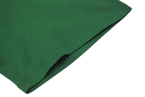 CELINE セリーヌ Crop Top Logo T Shirt クロップド ロゴ T シャツ グリーン レディース 2X761501F 美品 中古 4c074509