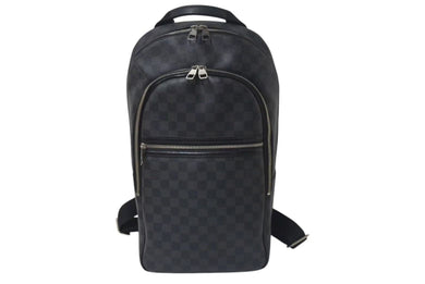 LOUIS VUITTON ルイヴィトン ミカエル バックパック リュック N58024 ダミエグラフィット ブラック 美品 中古 4c074526