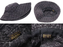 Load image into Gallery viewer, 極美品 LOUIS VUITTON ルイヴィトン シャポー バケットハット N80207 サイズL モノグラム デニム ウォッシュド加工 中古 4c074530