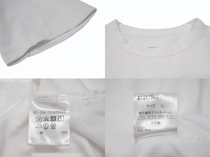 onegravity ワングラビティ ビアリッツ ショートスリーブカットソー 42-234-13-075832 コットン ホワイト サイズXL 美品 中古 4c074540