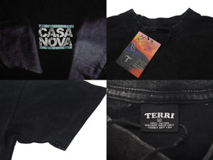 新品未使用 Casanova x TJ Mizell TERRI カサノバ x ティージェー ミゼル テリー サイズ M ブラック 中古 4c074544