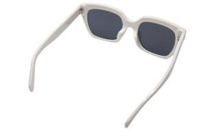 CELINE セリーヌ サングラス サイド ロゴ 56◻︎21 145 CL40198F ホワイト アイボリー 美品 中古 4c074546