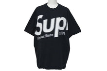 画像をギャラリービューアに読み込む, Supreme シュプリーム 21SS Intarsia Spellout インターシャ スペルアウト Tシャツ ブラック コットン サイズM 美品 中古 4c074551 