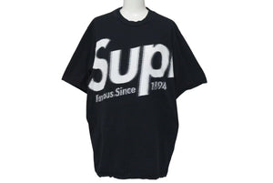 Supreme シュプリーム 21SS Intarsia Spellout インターシャ スペルアウト Tシャツ ブラック コットン サイズM 美品 中古 4c074551 
