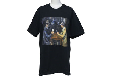 SUPREME シュプリーム 18SS 絵画カードゲーム 半袖Tシャツ トップス コットン USA製 ブラック サイズM 美品 中古 4c074553 