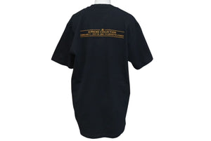 SUPREME シュプリーム 18SS 絵画カードゲーム 半袖Tシャツ トップス コットン USA製 ブラック サイズM 美品 中古 4c074553 