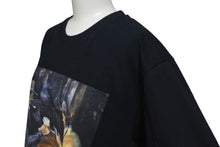画像をギャラリービューアに読み込む, SUPREME シュプリーム 18SS 絵画カードゲーム 半袖Tシャツ トップス コットン USA製 ブラック サイズM 美品 中古 4c074553 