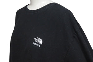 SUPREME シュプリーム THE NORTH FACE ザ ノースフェイス 22SS 半袖Tシャツ バンダナ コットン ブラック サイズL 美品 中古 4c074555 