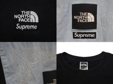 画像をギャラリービューアに読み込む, SUPREME シュプリーム THE NORTH FACE ザ ノースフェイス 22SS 半袖Tシャツ バンダナ コットン ブラック サイズL 美品 中古 4c074555 