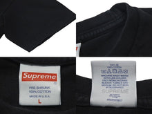 画像をギャラリービューアに読み込む, SUPREME シュプリーム 22FW Slap Shot スラップショット 半袖Tシャツ コットン ブラック サイズL 美品 中古ロゴ 4c074556 