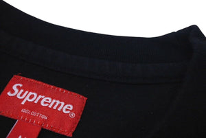 Supreme シュプリーム 18AW LIGHT SS TEE ロゴプリント Tシャツ ブラック イエロー サイズM 美品 中古 4c074558
