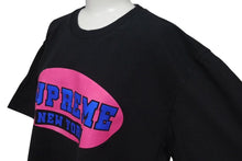 画像をギャラリービューアに読み込む, Supreme シュプリーム 半袖Ｔシャツ NEW YORK TEE ニューヨークTシャツ 23SS ブラック ピンク コットン 美品 中古 4c074560 