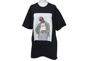 Supreme シュプリーム 22FW ANDRE 3000 TEE フォトT シャツ ブラック サイズL ブラック コットン 美品 中古 4c074563 