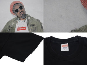 Supreme シュプリーム 22FW ANDRE 3000 TEE フォトT シャツ ブラック サイズL ブラック コットン 美品 中古 4c074563 