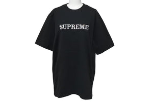 極美品 Supreme シュプリーム 18AW FLORAL Logo TEE フローラル Tシャツ ブラック サイズM 中古 4c074564 