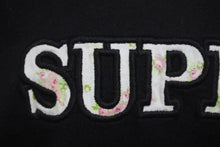 画像をギャラリービューアに読み込む, 極美品 Supreme シュプリーム 18AW FLORAL Logo TEE フローラル Tシャツ ブラック サイズM 中古 4c074564 