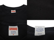 画像をギャラリービューアに読み込む, Supreme シュプリーム BANNER PRINT TEE バナープリント Tシャツ 19AW ブラック コットン 美品 中古 4c074565 