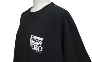 Supreme シュプリーム 半袖Ｔシャツ ANTIHERO DOG TEE アンタイヒーロー ドッグ 22SS ブラック コットン L 美品 中古 4c074567 