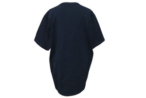 Supreme シュプリーム 半袖ロゴＴシャツ ARCH LOGO PRINT TEE 18SS ネイビー オレンジ コットン 美品 中古 4c074568 