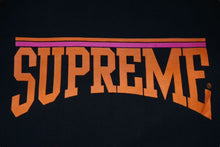 画像をギャラリービューアに読み込む, Supreme シュプリーム 半袖ロゴＴシャツ ARCH LOGO PRINT TEE 18SS ネイビー オレンジ コットン 美品 中古 4c074568 