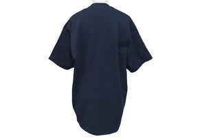 Supreme シュプリーム 24SS RECORDS TEE レコード プリント Tシャツ ネイビー コットン サイズL 美品 中古 4c074569 