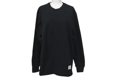 Supreme シュプリーム 19AW Trademark L/S Top ロングスリーブ トップス ブラック 中古コットン サイズM 美品 4c074571 