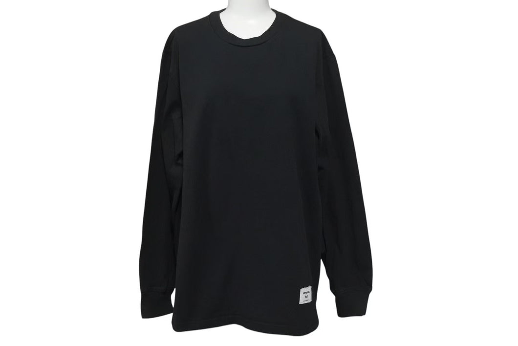 Supreme シュプリーム 19AW Trademark L/S Top ロングスリーブ トップス ブラック 中古コットン サイズM 美品 4c074571 