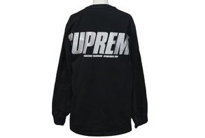 Supreme シュプリーム 19AW Trademark L/S Top ロングスリーブ トップス ブラック 中古コットン サイズM 美品 4c074571 