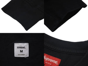 Supreme シュプリーム 19AW Trademark L/S Top ロングスリーブ トップス ブラック 中古コットン サイズM 美品 4c074571 