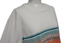 画像をギャラリービューアに読み込む, Supreme シュプリーム 長袖Ｔシャツ SHADOW STRIPE シャドウストライプ 18SS ホワイト コットン M 美品 中古 4c074572 
