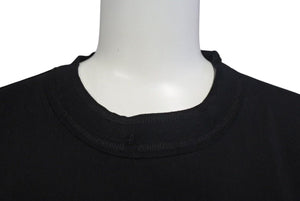 Sacai サカイ半袖Ｔシャツ リップストップパネル Tシャツ ブラック コットンポリエステル 3 24-03473M 美品 中古 4c074573 