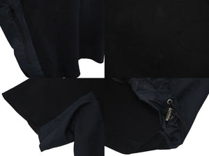 Sacai サカイ半袖Ｔシャツ リップストップパネル Tシャツ ブラック コットンポリエステル 3 24-03473M 美品 中古 4c074573 