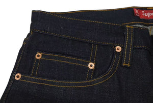 今後同様 Supreme シュプリーム Rigid Slim Jean リジッド スリムジーンズ デニムパンツ 23SS サイズ32 インディゴブルー 中古 4c074574 