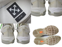 Load image into Gallery viewer, NIKE x OFF-WHITE ナイキ x オフホワイト THE TEN AIR MAX 97 ザテン エアマックス97 スニーカー AJ4585-100 美品 中古 4c074576