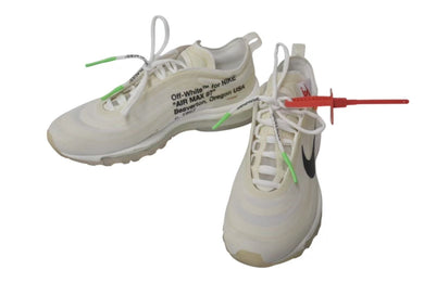 NIKE x OFF-WHITE ナイキ x オフホワイト THE TEN AIR MAX 97 ザテン エアマックス97 スニーカー AJ4585-100 美品 中古 4c074576